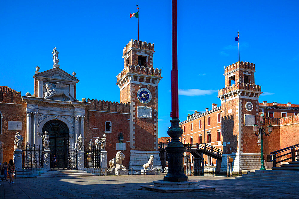 The Arsenal,  Venezia (Venice), UNESCO World Heritage Site, Veneto, Italy, Europe