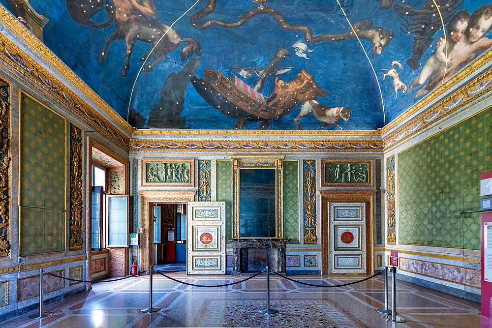 Hall of the Zodiac, Palazzo Ducale,UNESCO World Heritage Site, Mantova (Mantua), Lombardia (Lombardy), Italy, Europe