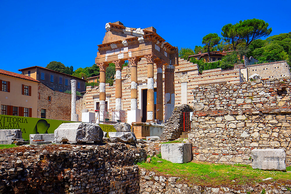 Capitolium, Brescia, Lombardia (Lombardy), Italy, Europe