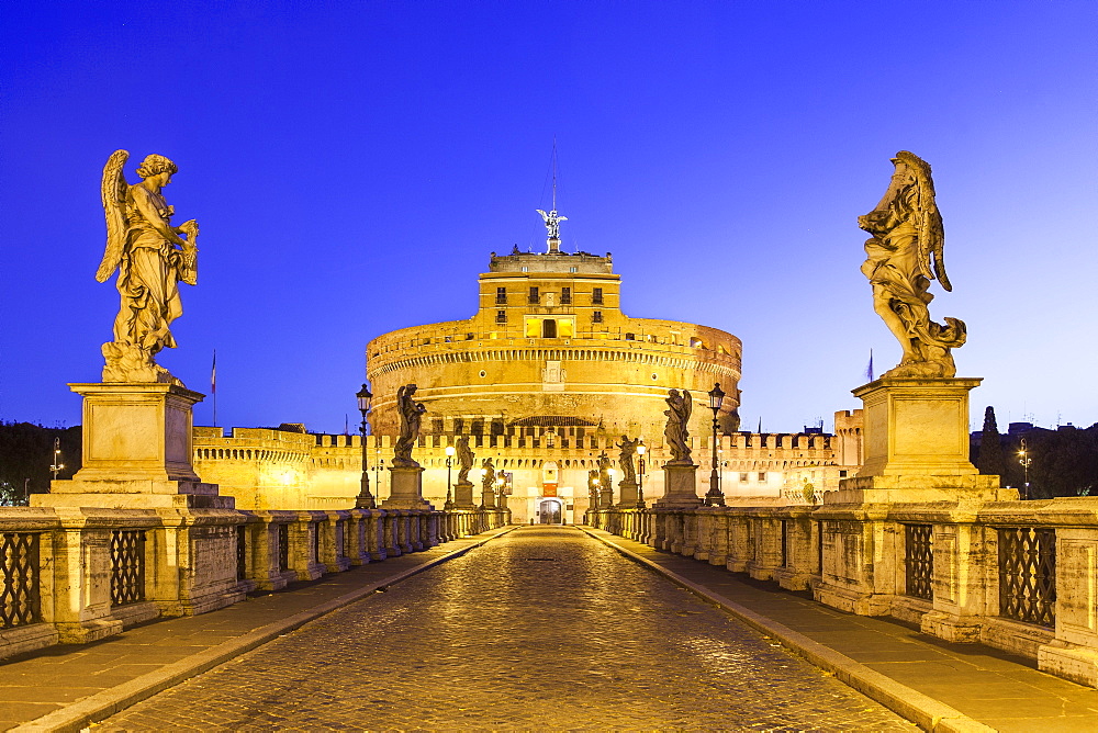 Castel Sant'Angelo, UNESCO World Heritage Site, Rome, Lazio, Italy, Europe