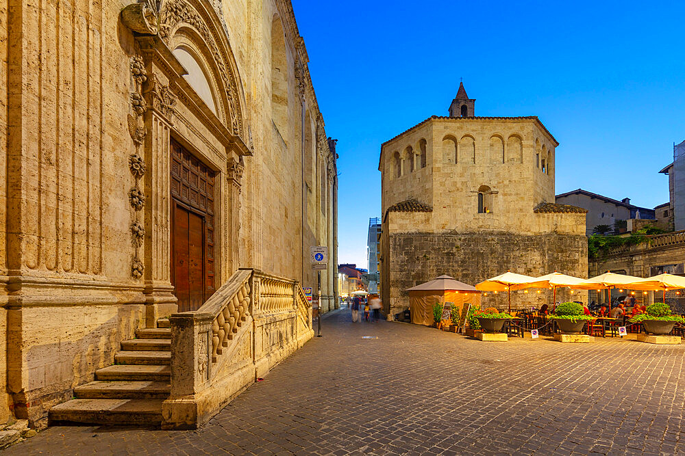 Baptistery, Ascoli Piceno, Marche, Italy, Europe