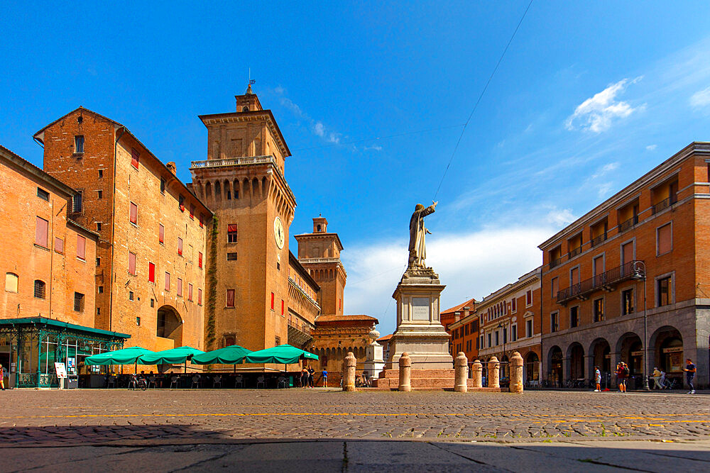 Estense Castle, Ferarra, UNESCO World Heritage Site, Emilia-Romagna, Italy, Europe