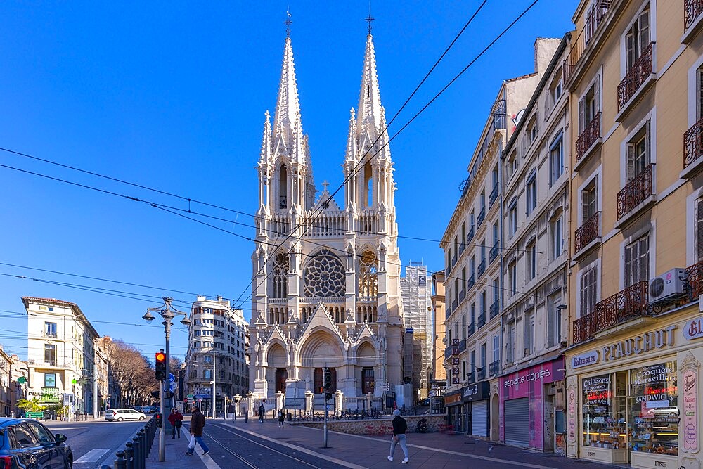 Saint-Vincent-de-Paul Church, Marseille, Provence-Alpes-Cote d'Azur, France, Mediterranean, Europe