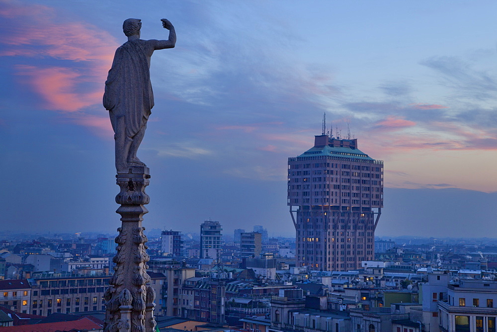 Torre Velasca, Milan, Lombardy, Italy, Europe