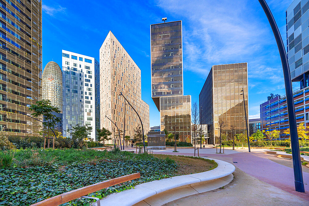 Financial district, Barcelona, Catalonia, Spain, Europe