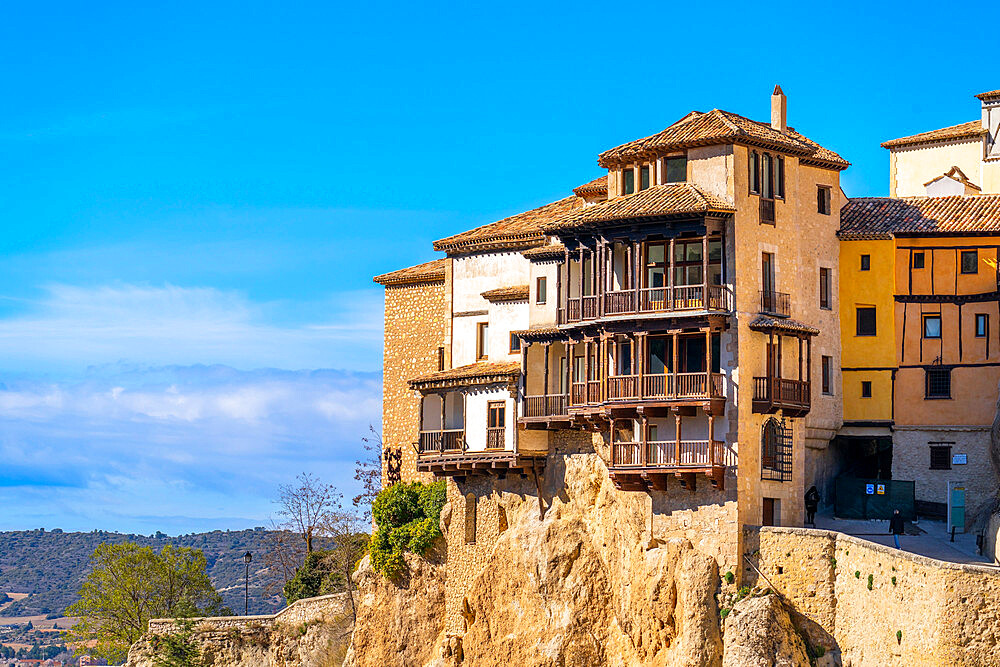 Old postcard house, no 13, Cuenca, UNESCO World Heritage Site, Castile-La Mancha, Spain, Europe