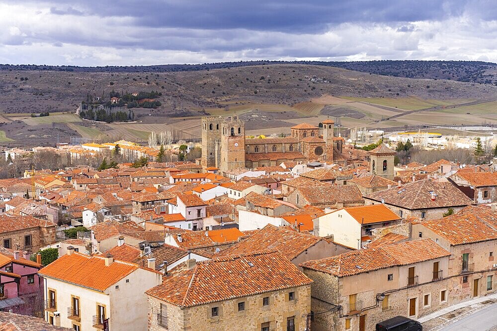 View of SigA1enza, Guadalajara, Castile la Mancha, Spain