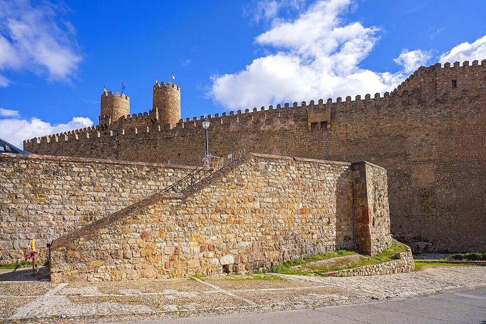 Castle of the Bishops of SigA1enza (the arador of SigA1enza), SigA1enza, Guadalajara, Castile la Mancha, Spain