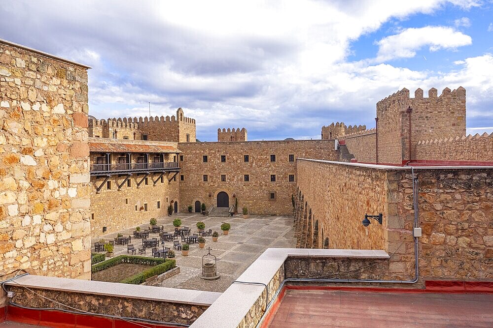 Castle of the Bishops of SigA1enza (the arador of SigA1enza), SigA1enza, Guadalajara, Castile la Mancha, Spain