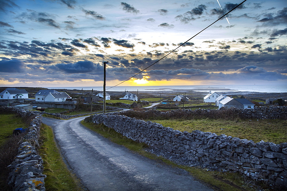 Far west of the island, Inish More, Aran Islands, Republic of Ireland, Europe