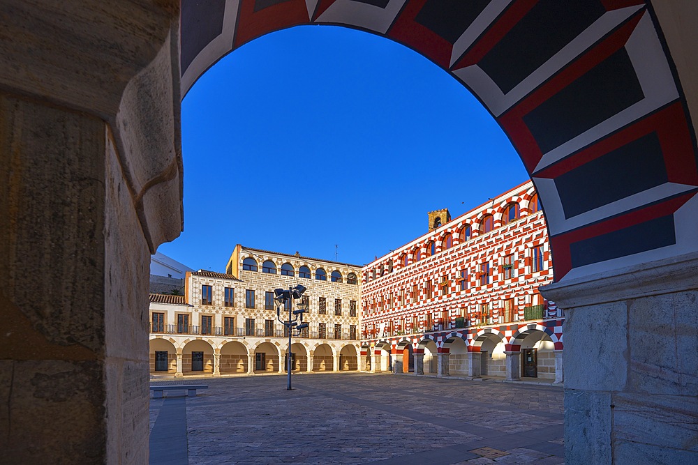 Plaza Alta, Badajoz, Extremadura, Spain