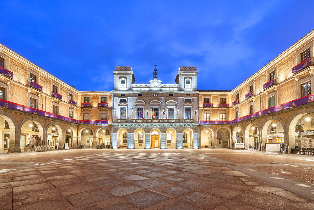 Plaza Mayor, Ávila, Castilla y Leon, Spain