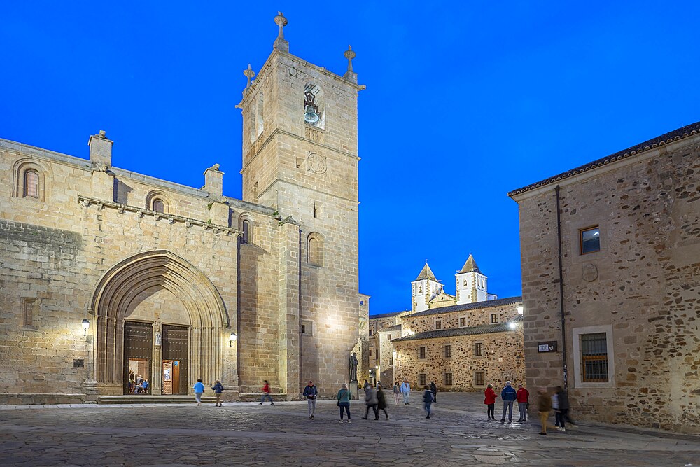 Cathedral of Santa Maria, Caceres Extremadura, Spain