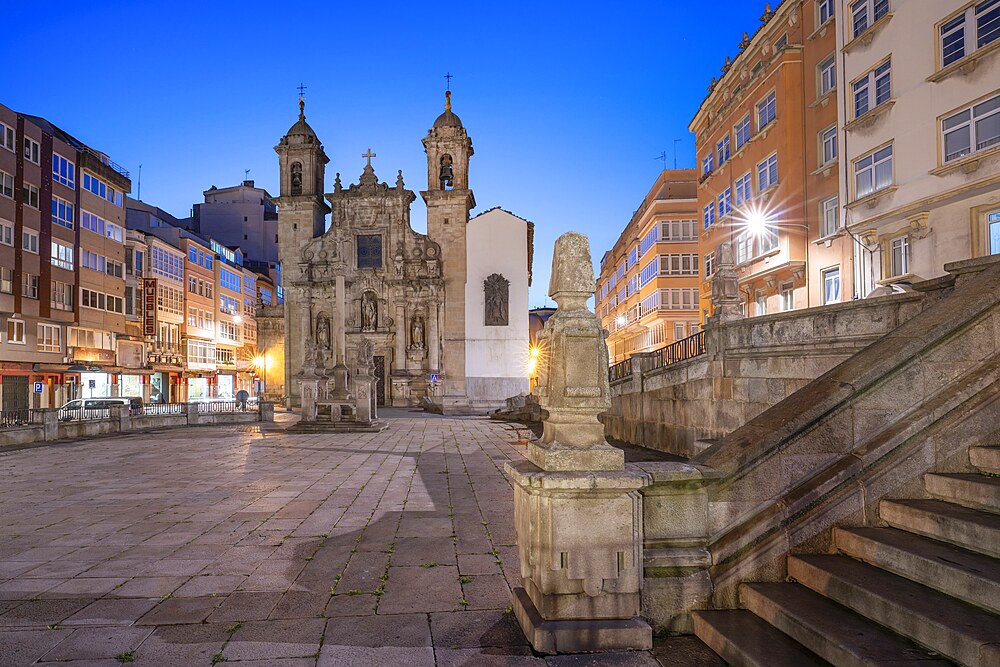 church of San Giorgio, La Coruña, Galicia, Spain