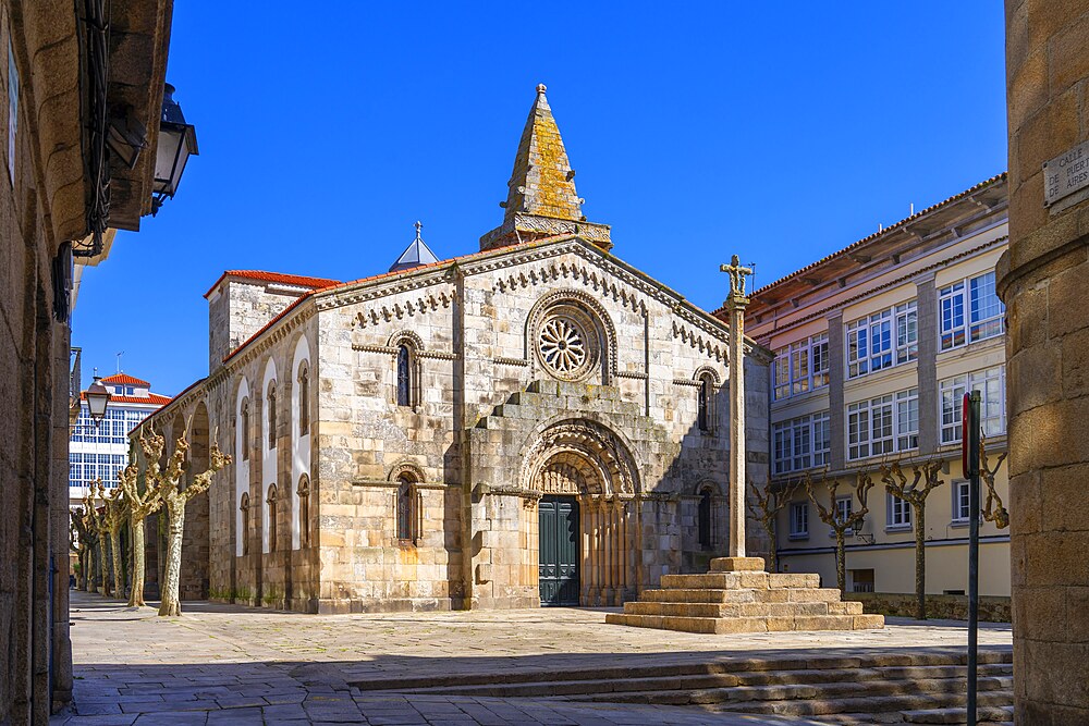 Church of Santa María do Campo, La Coruña, Galicia, Spain