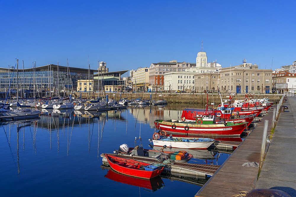 Port of La Coruña, La Coruña, Galicia, Spain