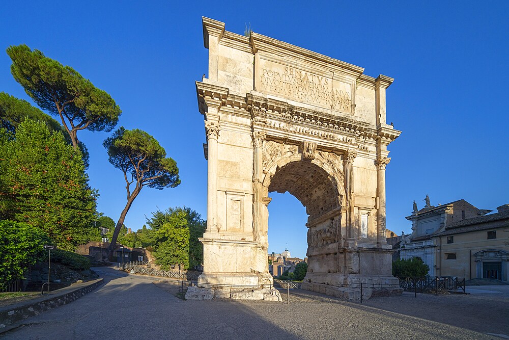 Arch of Titus, Arco di Tito, Roma, Lazio, Italy