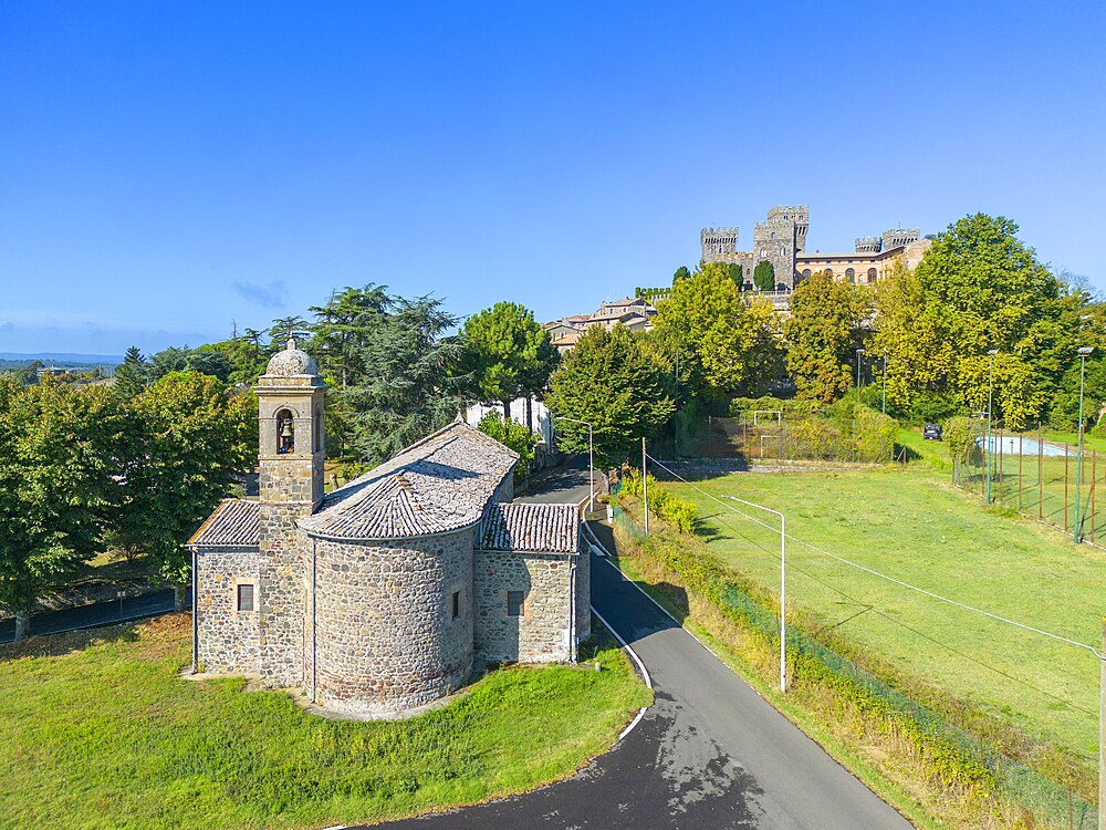 Church of the Madonna del Santo Amore, Torre Alfina, Virerbo, Lazio, Italy