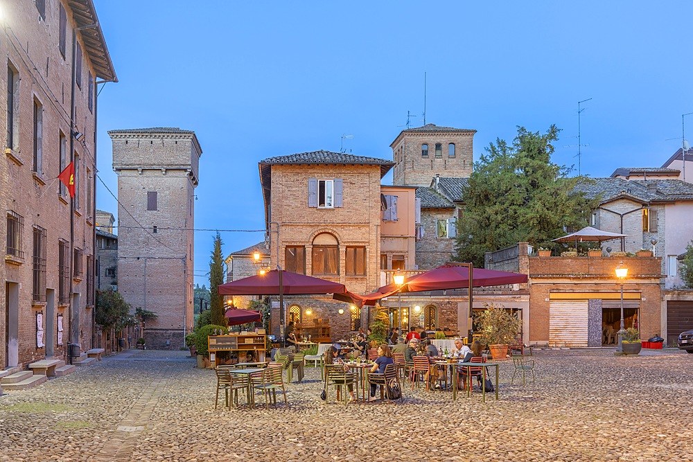 Prison tower, vinegar factory, Castelvetro di Modena, Modena, Emilia-Romagna, Italy