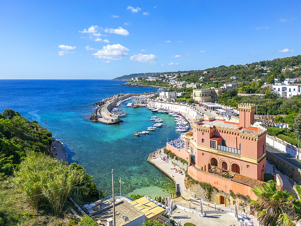 Tricase Castle, Port of Tricase, Tricase, Lecce, Salento, Apulia, Italy