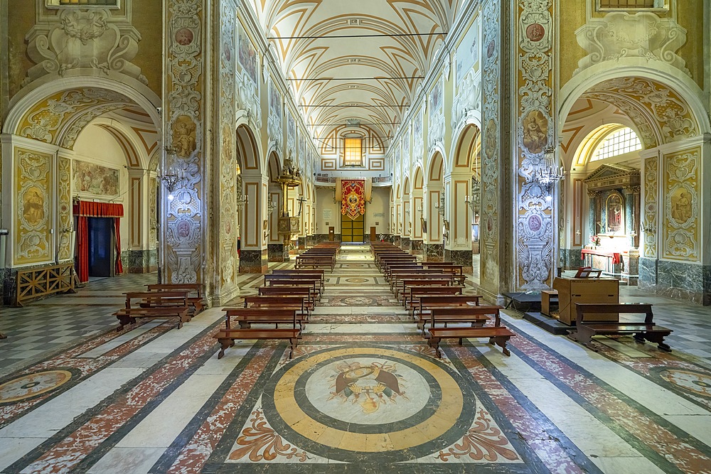 Collegiate Basilica of San Sebastiano, Acireale, Catania, Sicilly, Italy