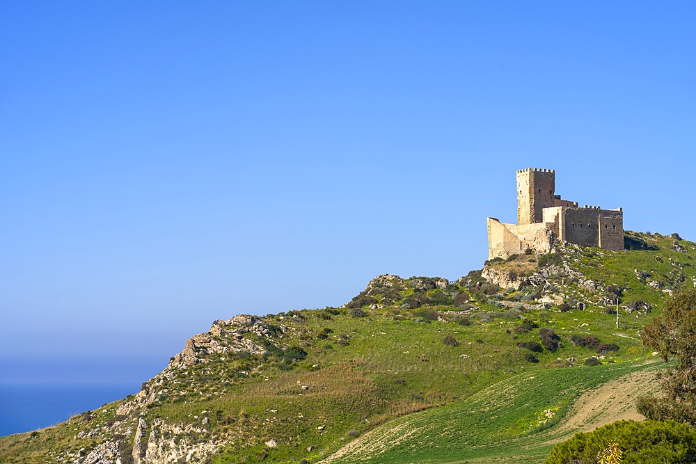 Chiaramontano Castle, Palma di Montechiaro, Agrigento, Sicily, Italy