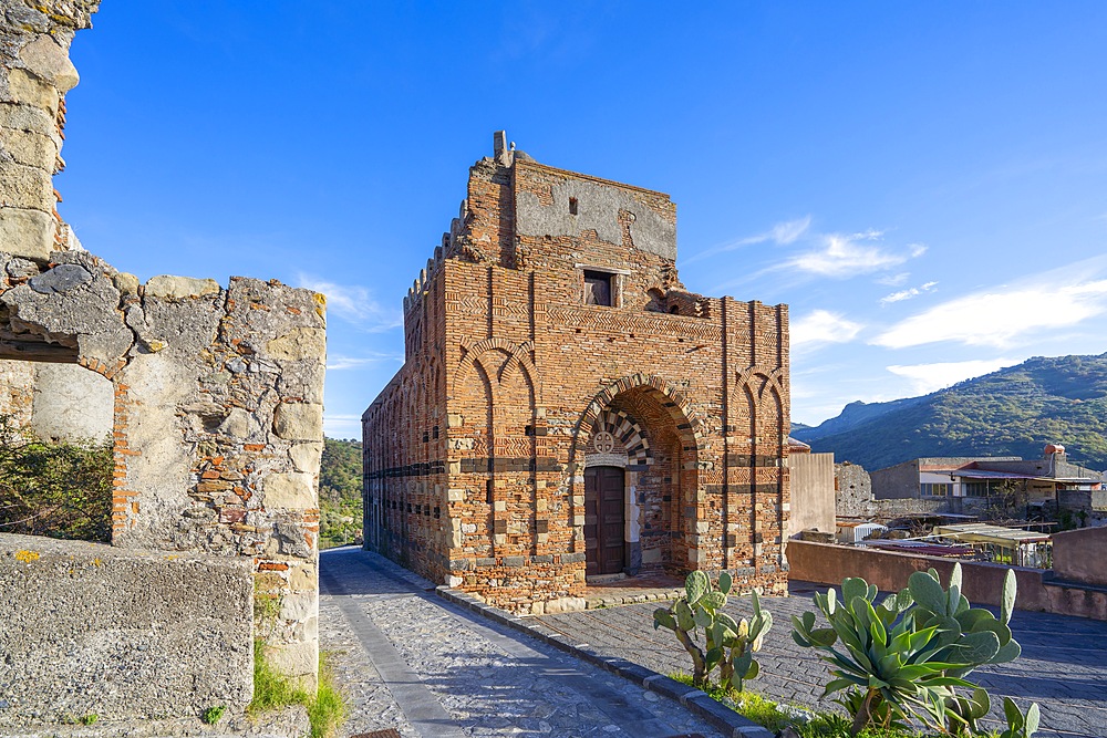 Church of Saints Peter and Paul of Agrò, San Pietro hamlet, Casalvecchio Siculo, Messina, Sicily, Italy