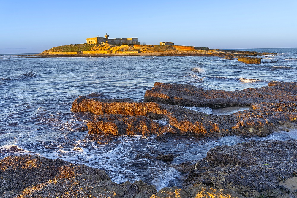 Island of Currents, Isola delle Correnti, Portopalo, Siracusa, Sicily, Italy