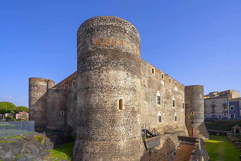 Ursino Castle, Civic Museum, Catania, Sicily, Italy