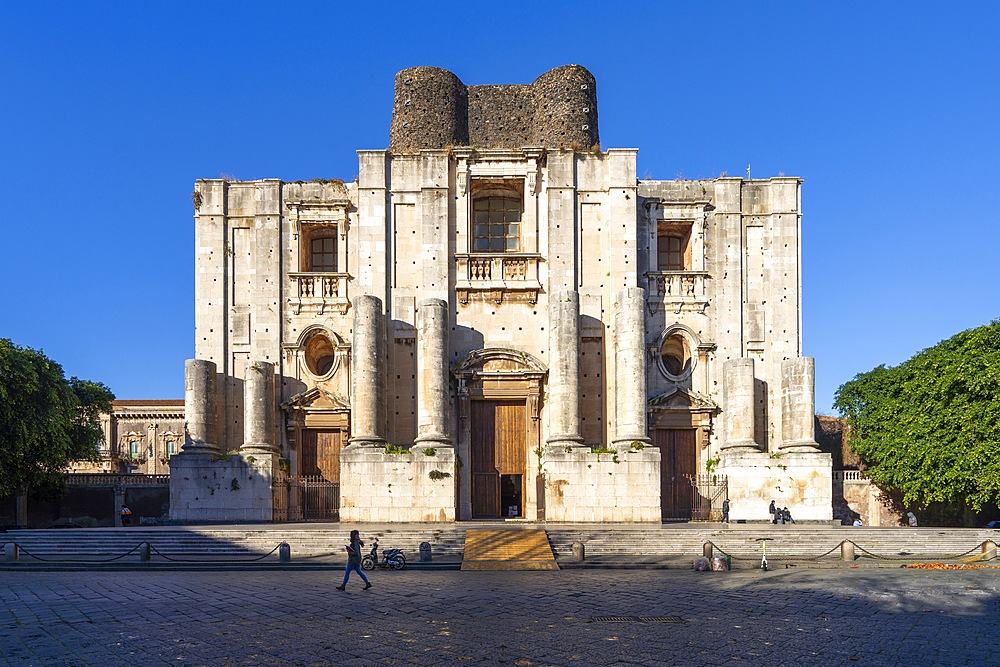 Church of San Nicolò The Arena, Catania, Sicily, Italy