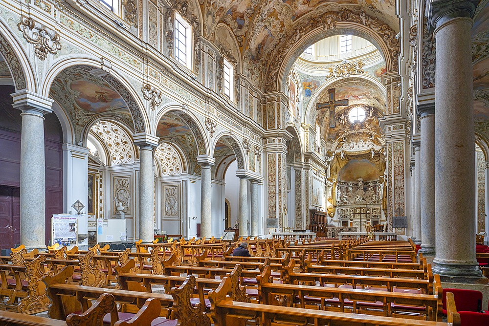 Cathedral of the Santissimo Salvatore, Mazara del Vallo, Trapani, Sicily, Italy