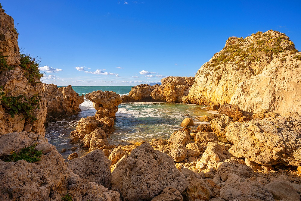 Pool of Venus, Cape Milazzo, Milazzo, Messina, Sicily, Italy