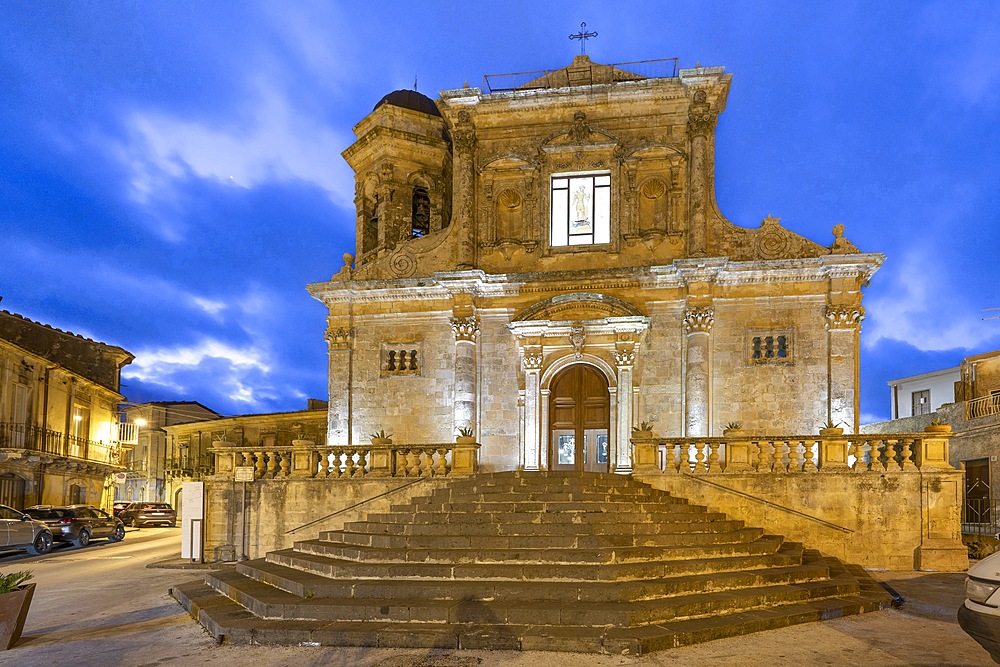 The Church of San Michele, Palazzolo Acreide, Siracusa, Sicily, Italy