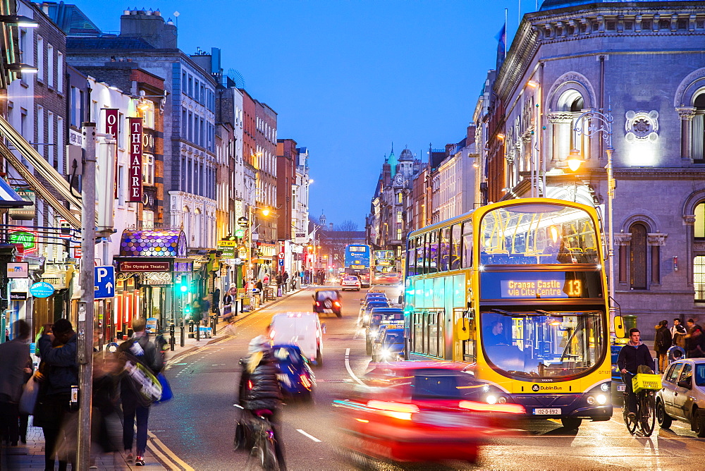 Dame Street, Dublin, Republic of Ireland, Europe