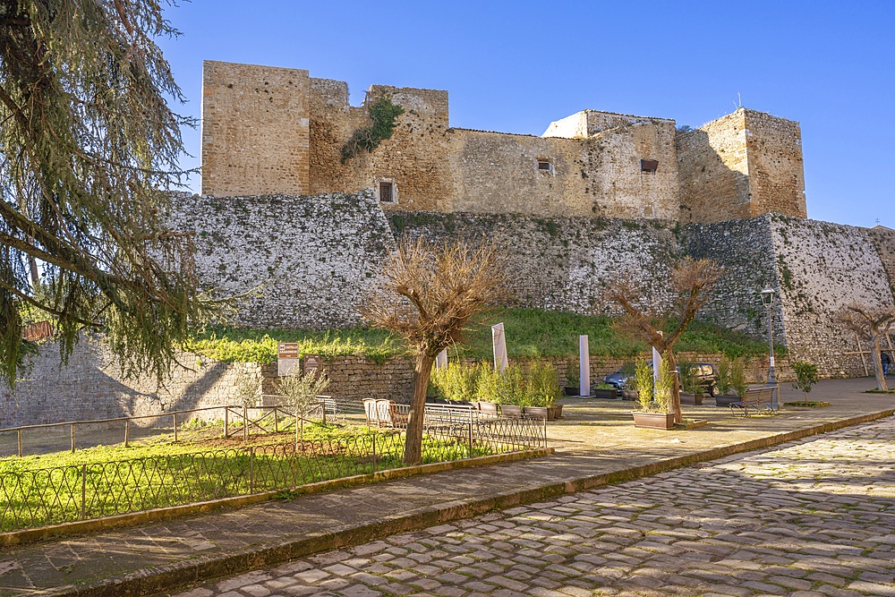 Aragonese Castle, Piazza Armerina, Enna, Sicily, Italy