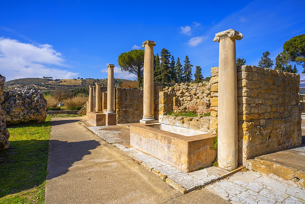 Villa del Casale, Piazza Armerina, Enna, Sicily, Italy