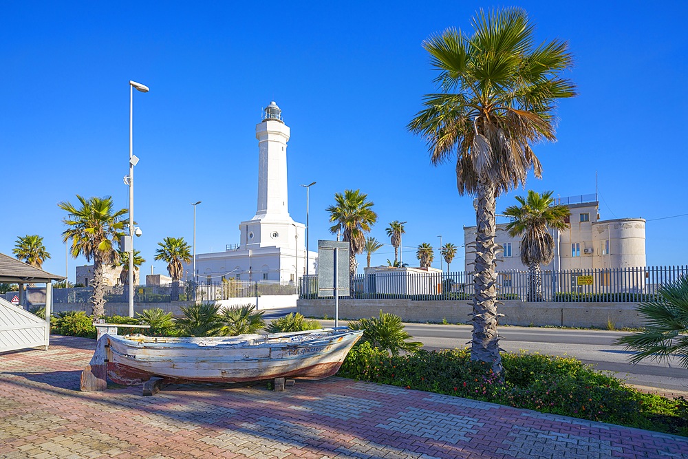 Cozzo Spadaro Lighthouse, Portopalo di Capo Passero, Siracusa, Sicily, Italy