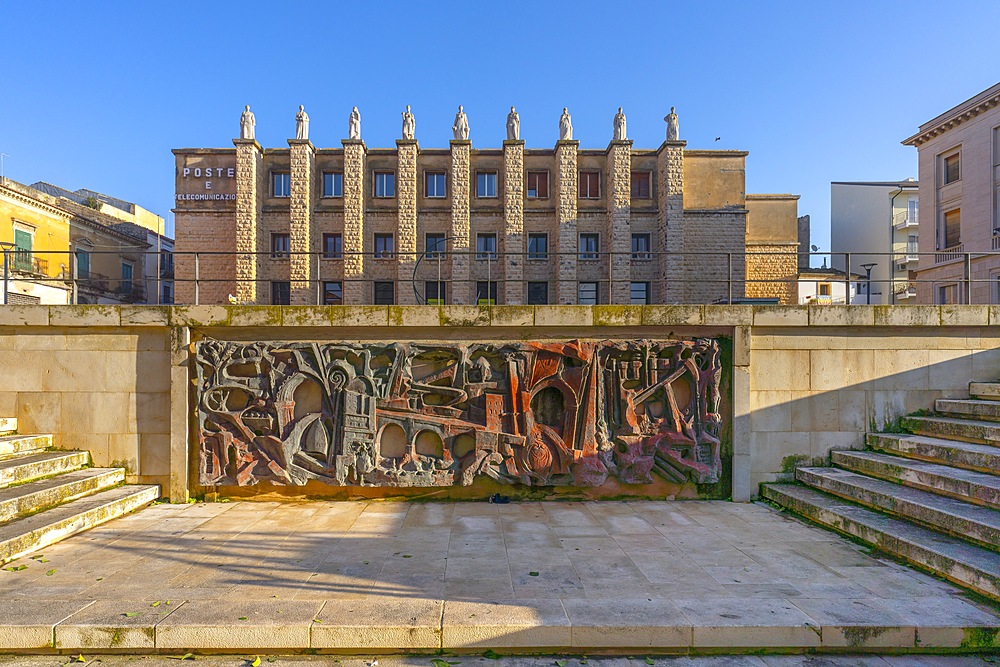 Post Office Building, Ragusa, Sicily, Italy