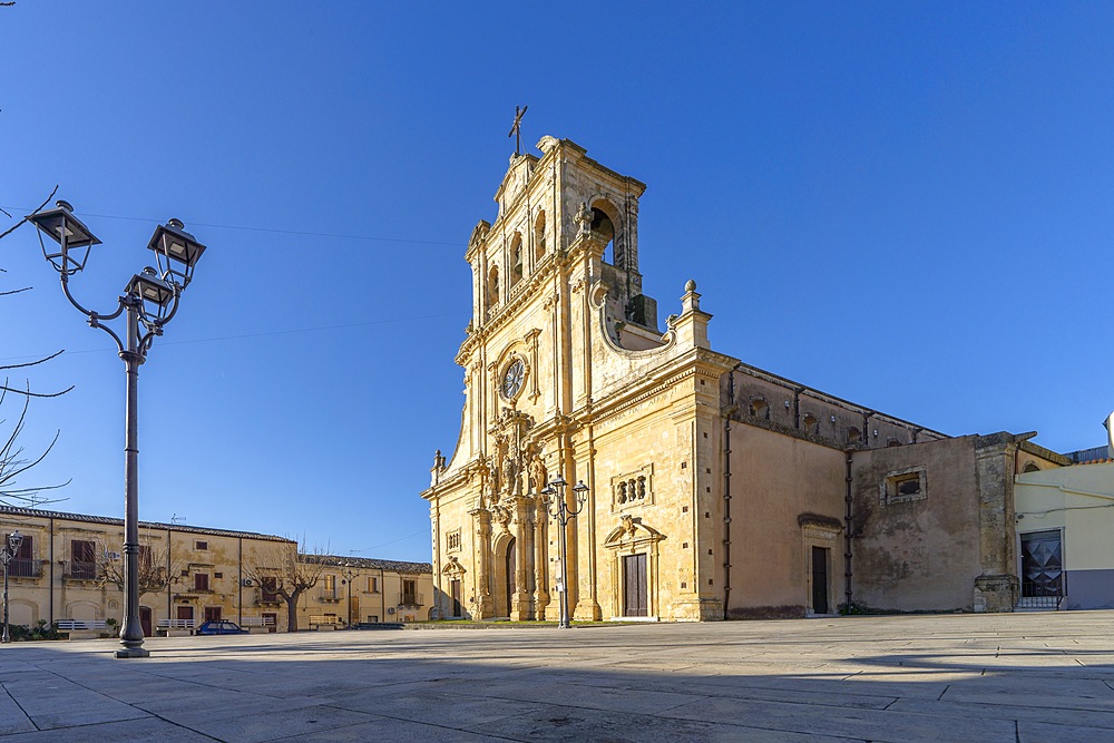 Basilica of San Sebastiano, Ferla, Siracusa, Sicily, Italy