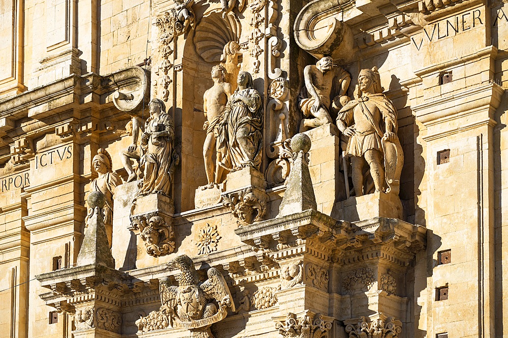 Basilica of San Sebastiano, Ferla, Siracusa, Sicily, Italy