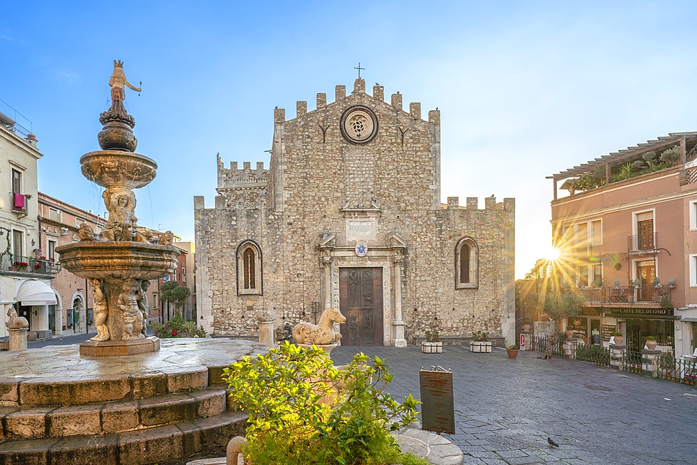 Cathedral of Taormina, Taormina, Messina, Sicily, Italy