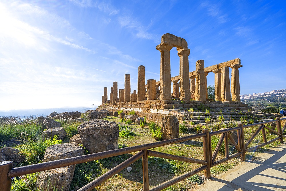 Temple of Hercules, Valley of the Temples, Agrigento, Sicily, Italy