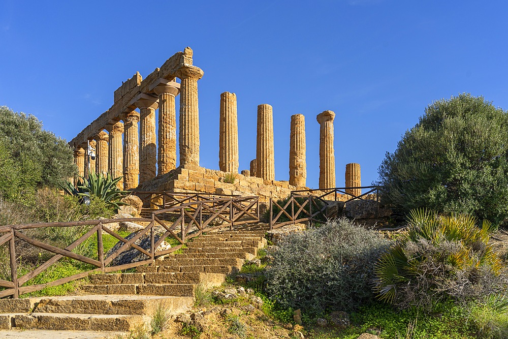 Temple of Hercules, Valley of the Temples, Agrigento, Sicily, Italy