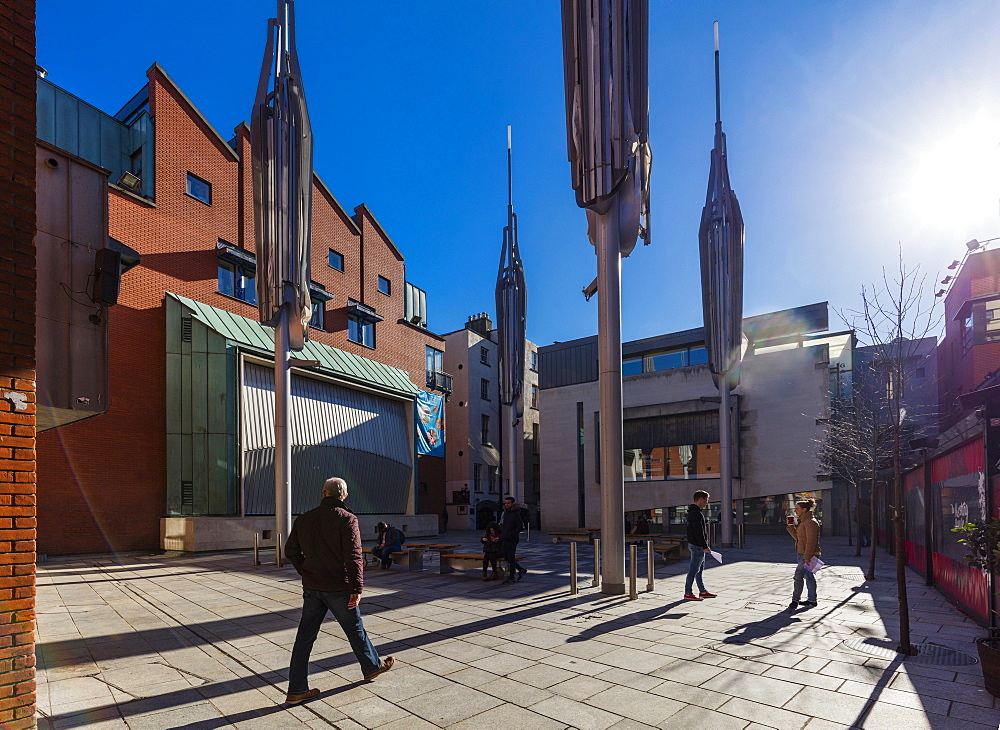 Meeting House Square, Temple Bar, Dublin, Republic of Ireland, Europe