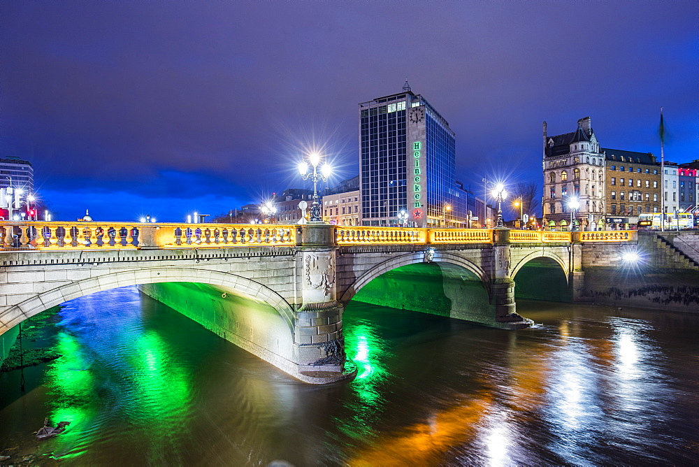 O'Connell Bridge, Dublin, Republic of Ireland, Europe