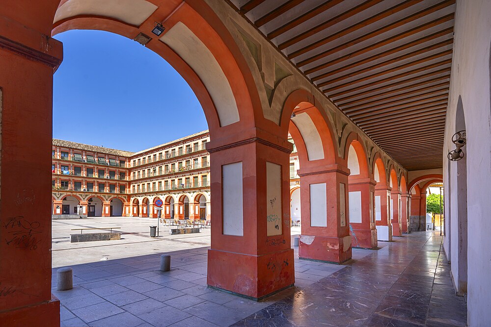 Corredera Square, Cordoba, Andalusia, Spain