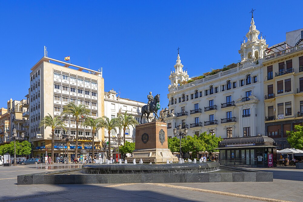 Plaza de las Tendillas, Tendillas Square, Cordoba, Andalusia, Spain