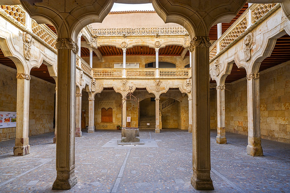 Casa de las Conchas, Salamanca, Castile and León, Spain