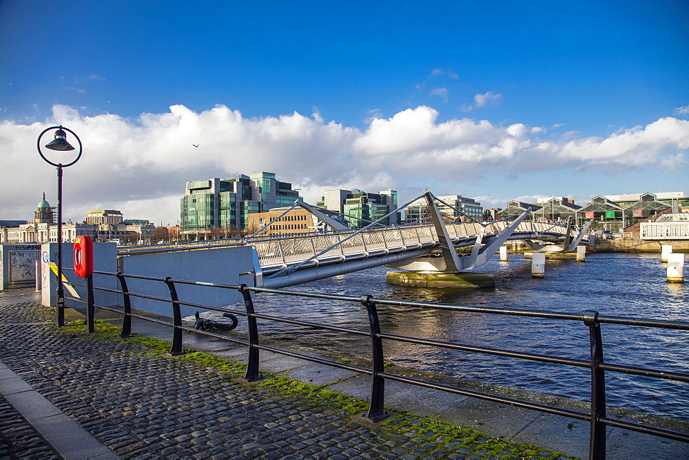 The Sean O'Casey Bridge, Dublin, Republic of Ireland, Europe