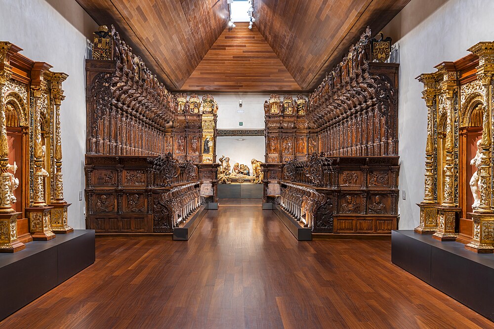 Choir room, National Museum of Sculpture, Spain, Valladolid, Castile and León, Spain